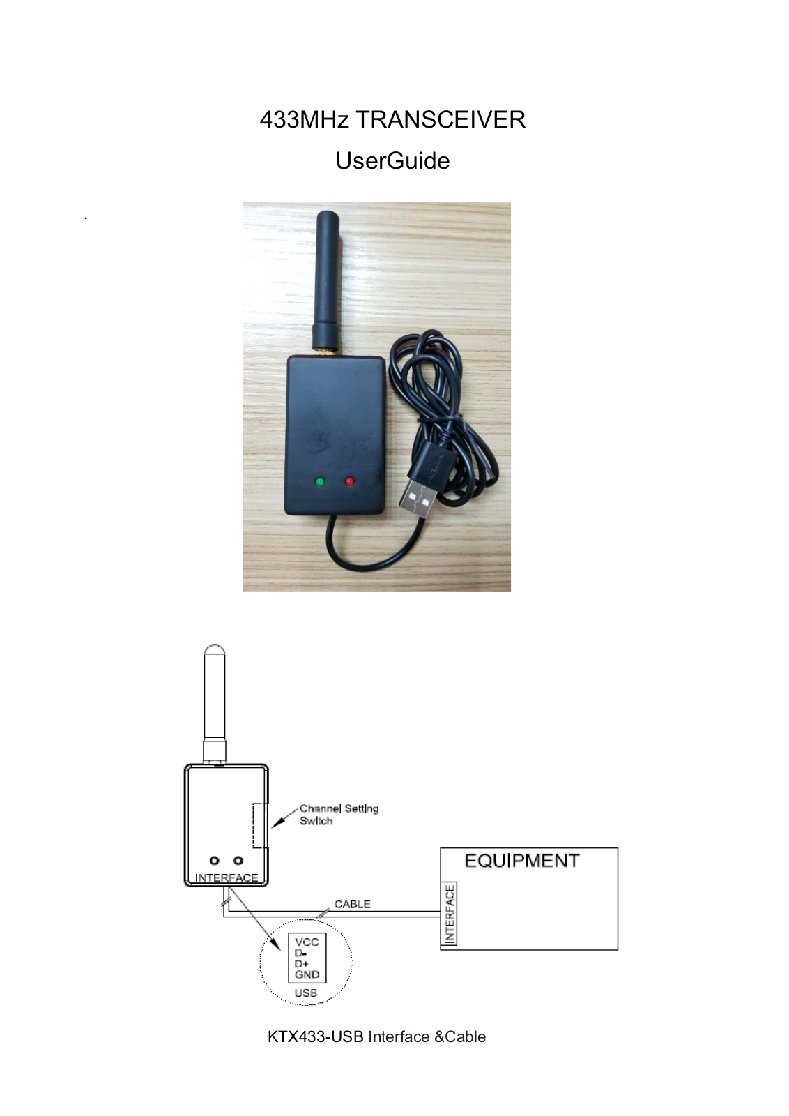 CM GLOBAL KTX USB User Manual