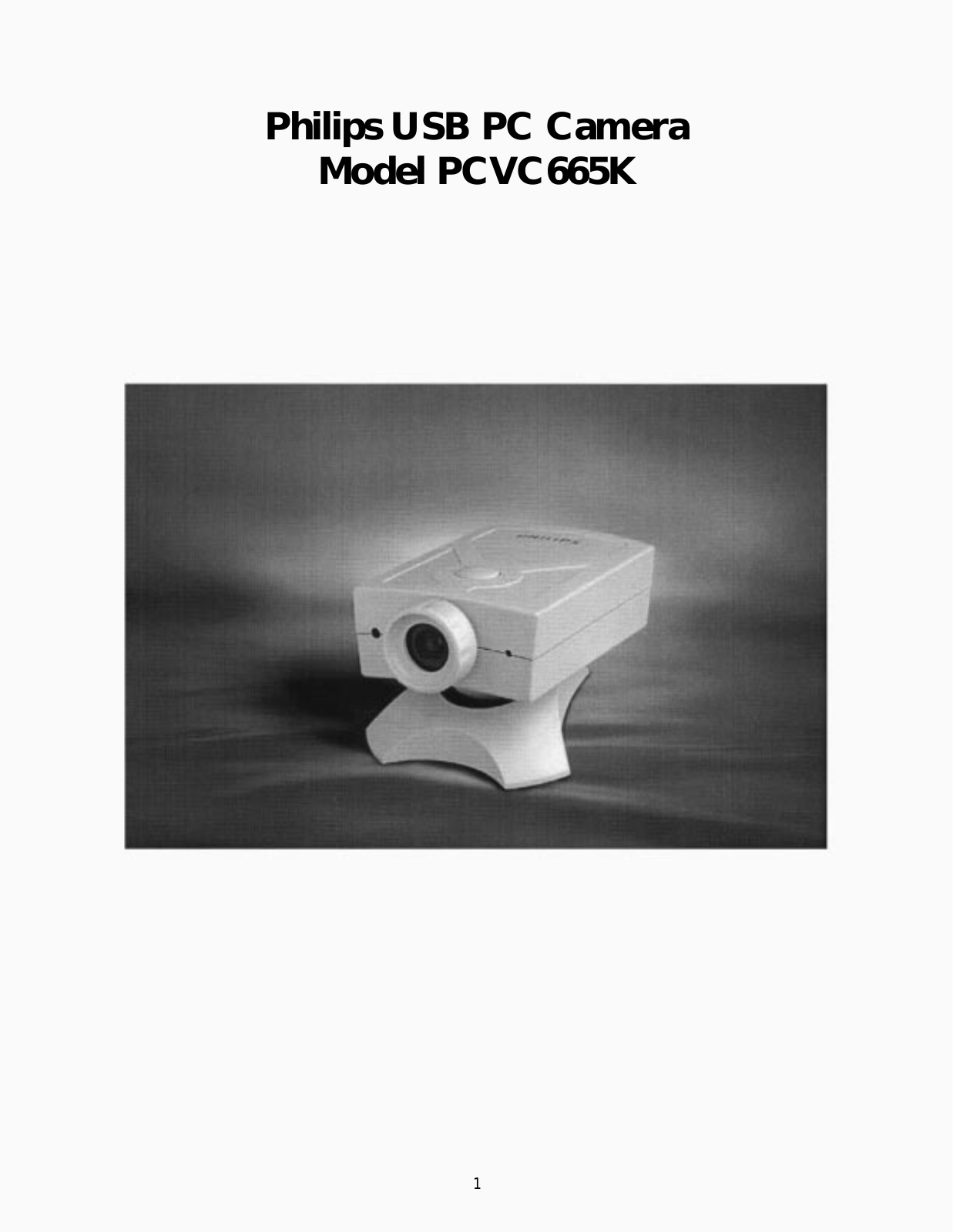 Philips PCVC665K/00 User Manual