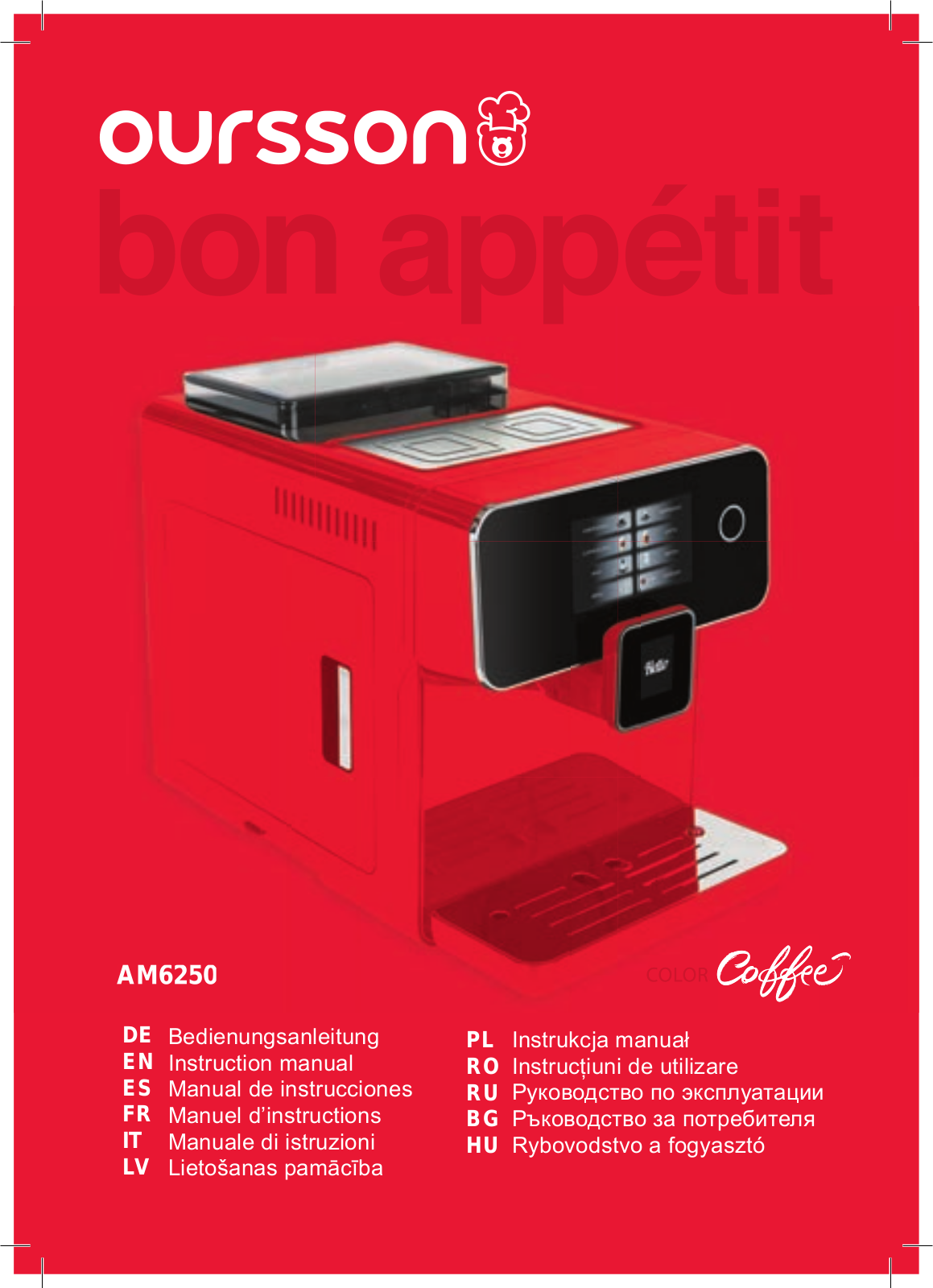 Oursson AM6250/DC User manual