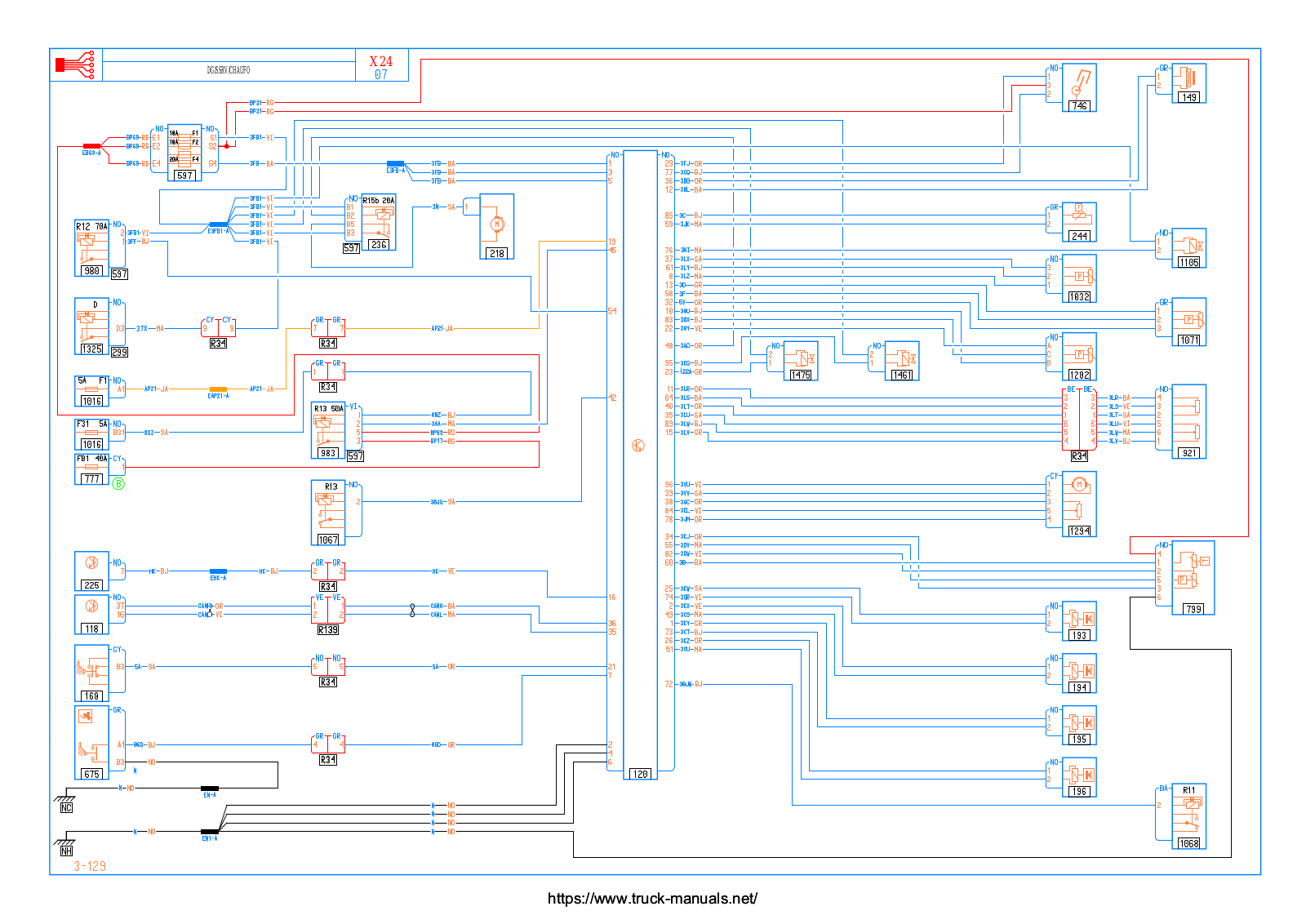 Renault Mascott Wiring Diagram