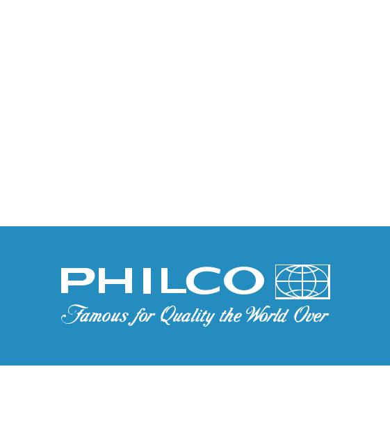 Philco PHD 64 P User Manual