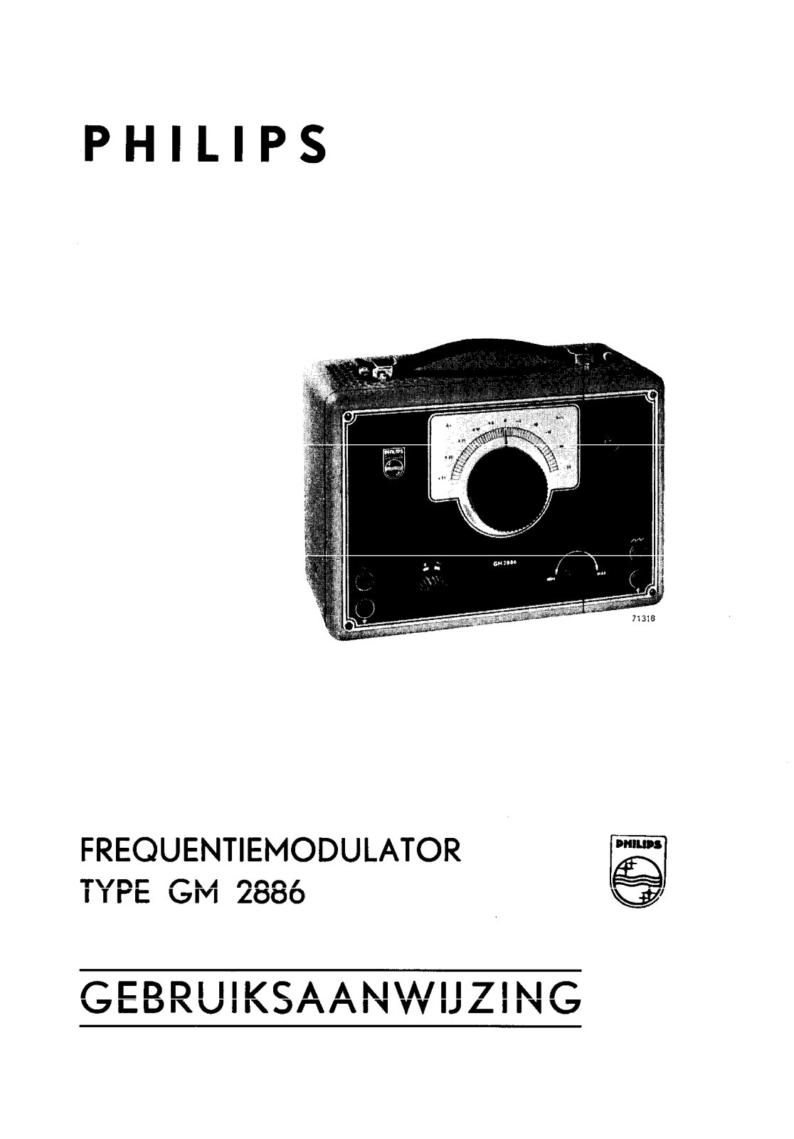 Philips GM2886-1 Schematic