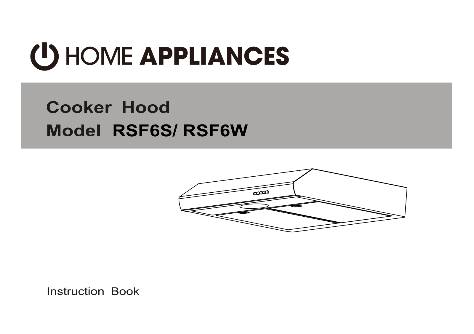 Euromaid RSF6W, RSF6S User Manual