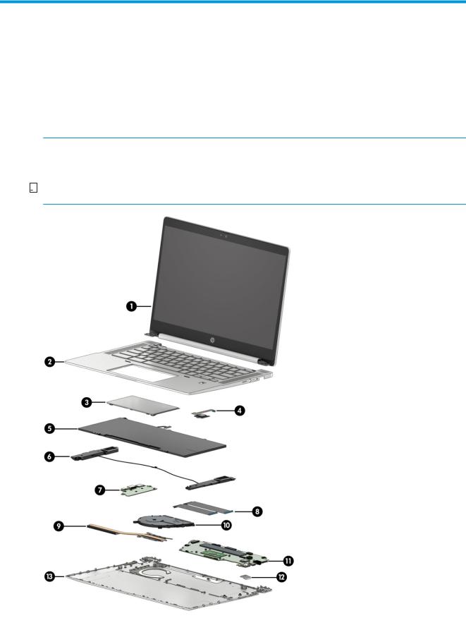 HP Chromebook c640 Service manual