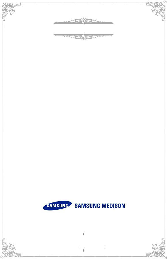 Samsung MySono U6 Service manual