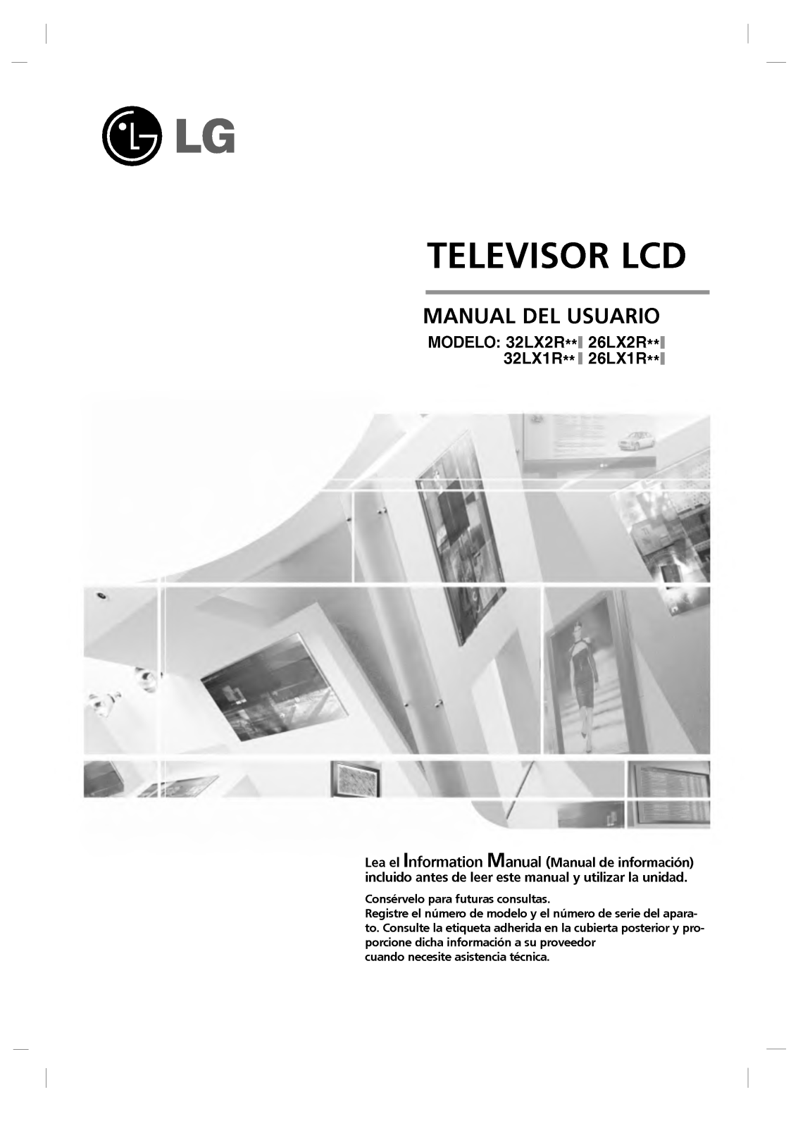 Lg 26LX2R, 26LX1R, 32LX2R, 32LX1R User Manual