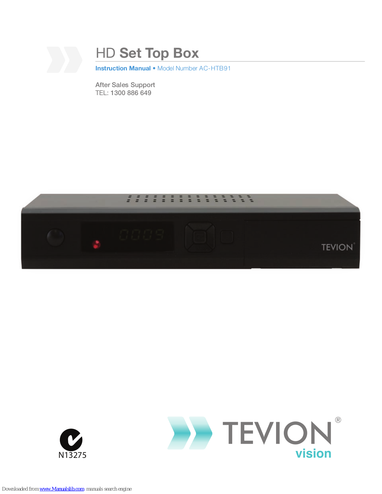 Tevion AC-HTB91 Instruction Manual