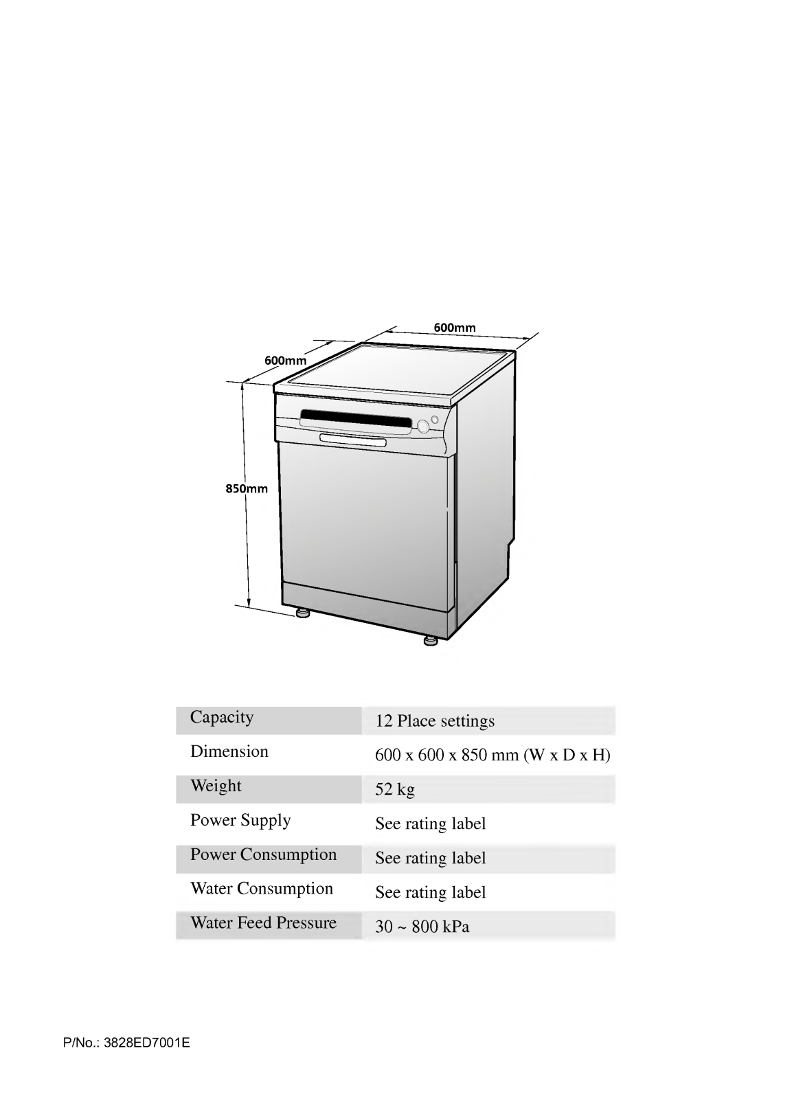 LG LD-12AW5 User Manual