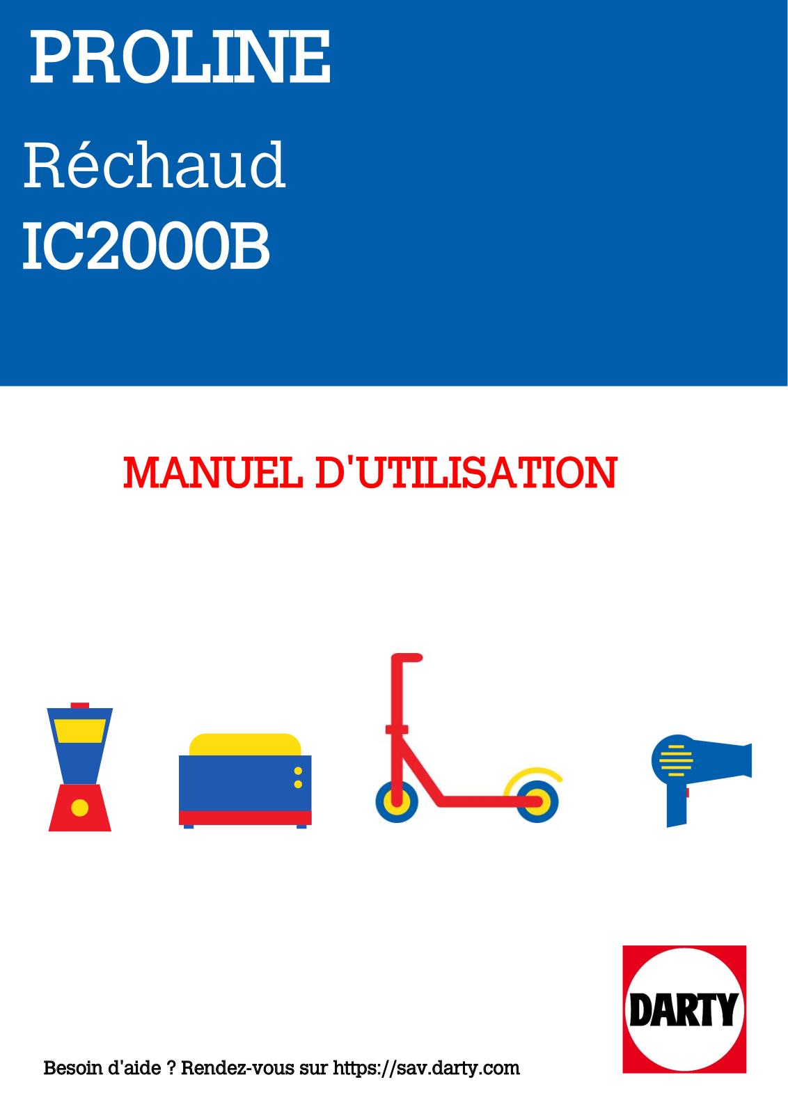 PROLINE IC2000B User Manual