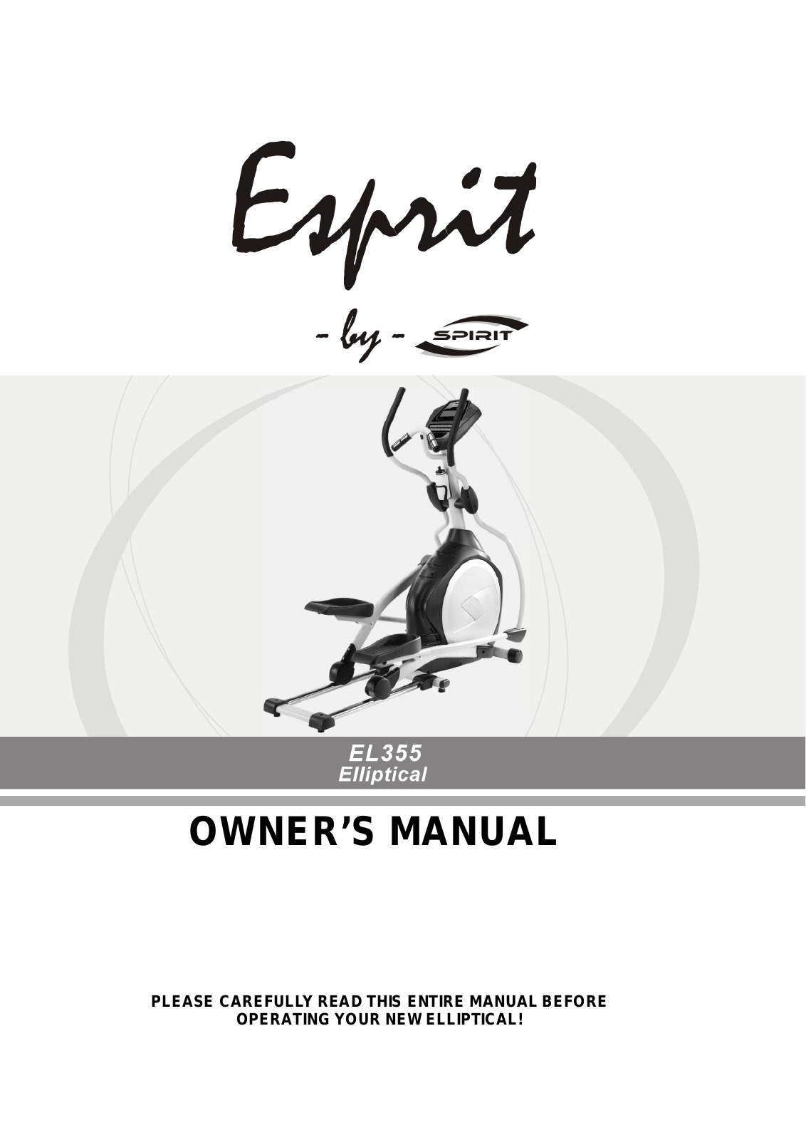 ESPRIT EL355 User Manual