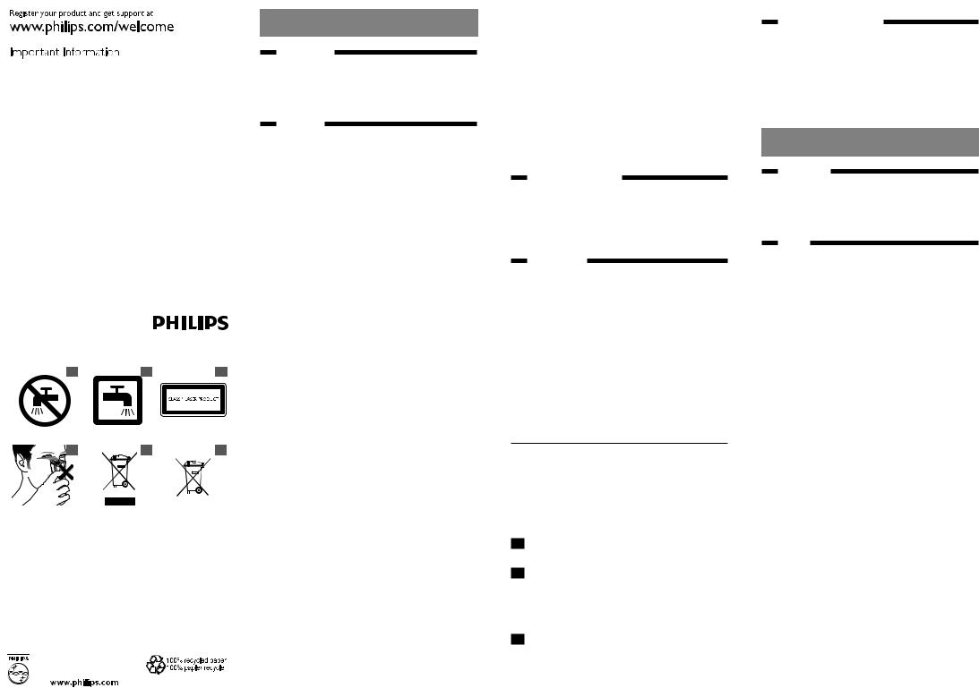 Philips BT9295, BT9290, BT9280 User manual