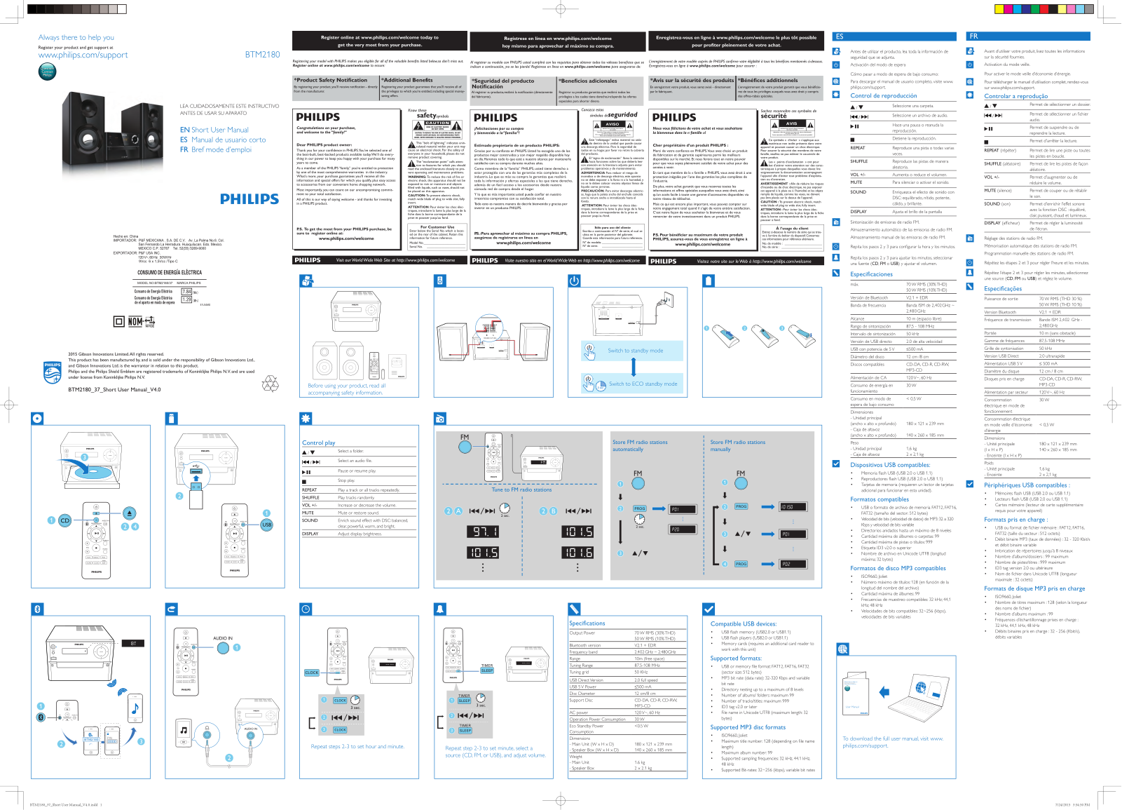 Gibson Innovations BTM2180 User Manual