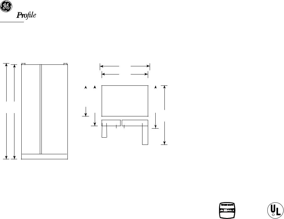 GE PSS29MGM Specification