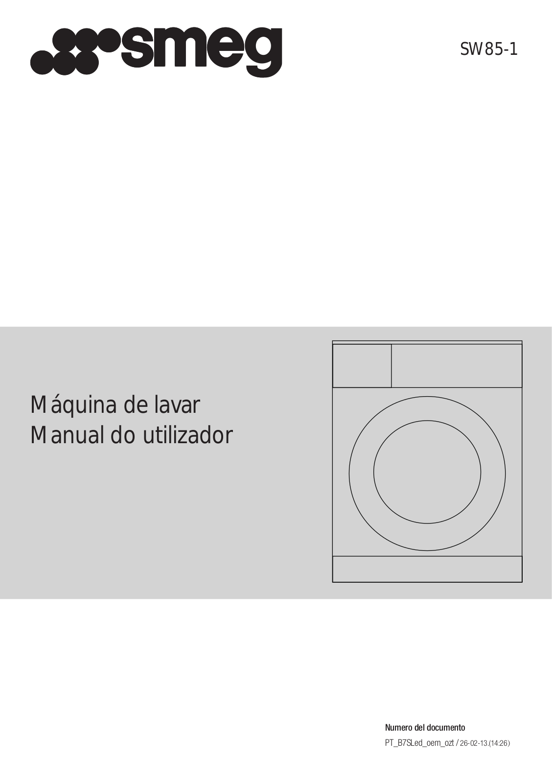 Smeg SW85-1 User Manual