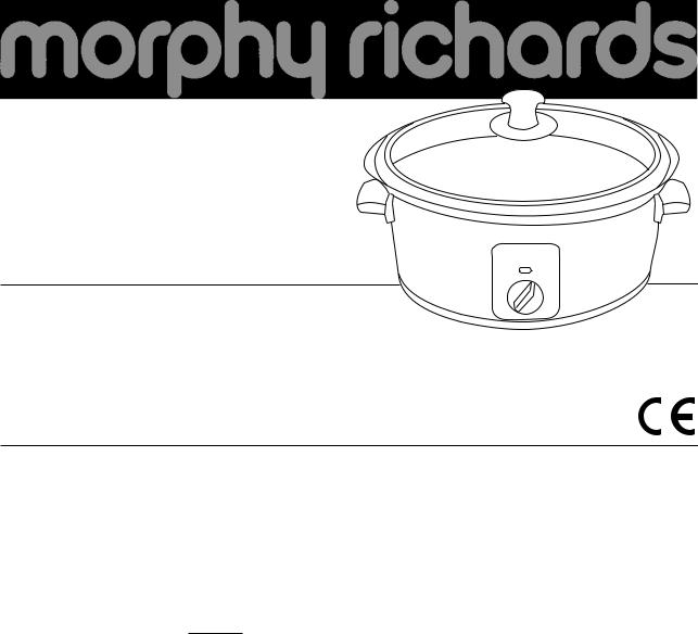 Morphy Richards 48718 Instruction manual