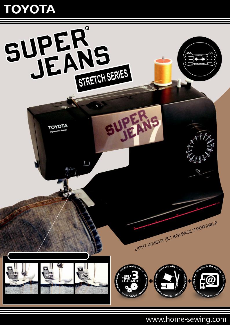 Toyota Super Jeans J17 Manual