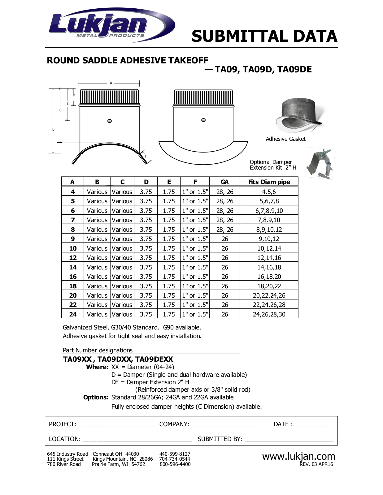 Lukjan TA09, TA09D, TA09DE User Manual - ManualMachine.com
