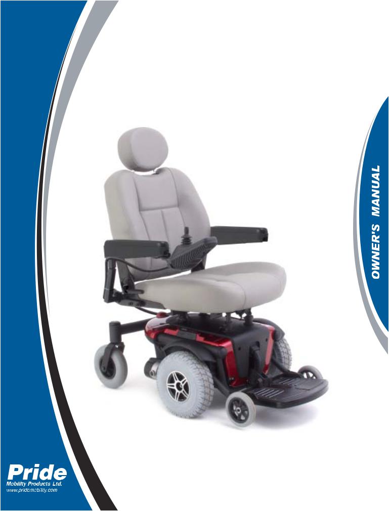 Pride Mobility JAZZY 1103, ULTRA 1103 User Manual 2