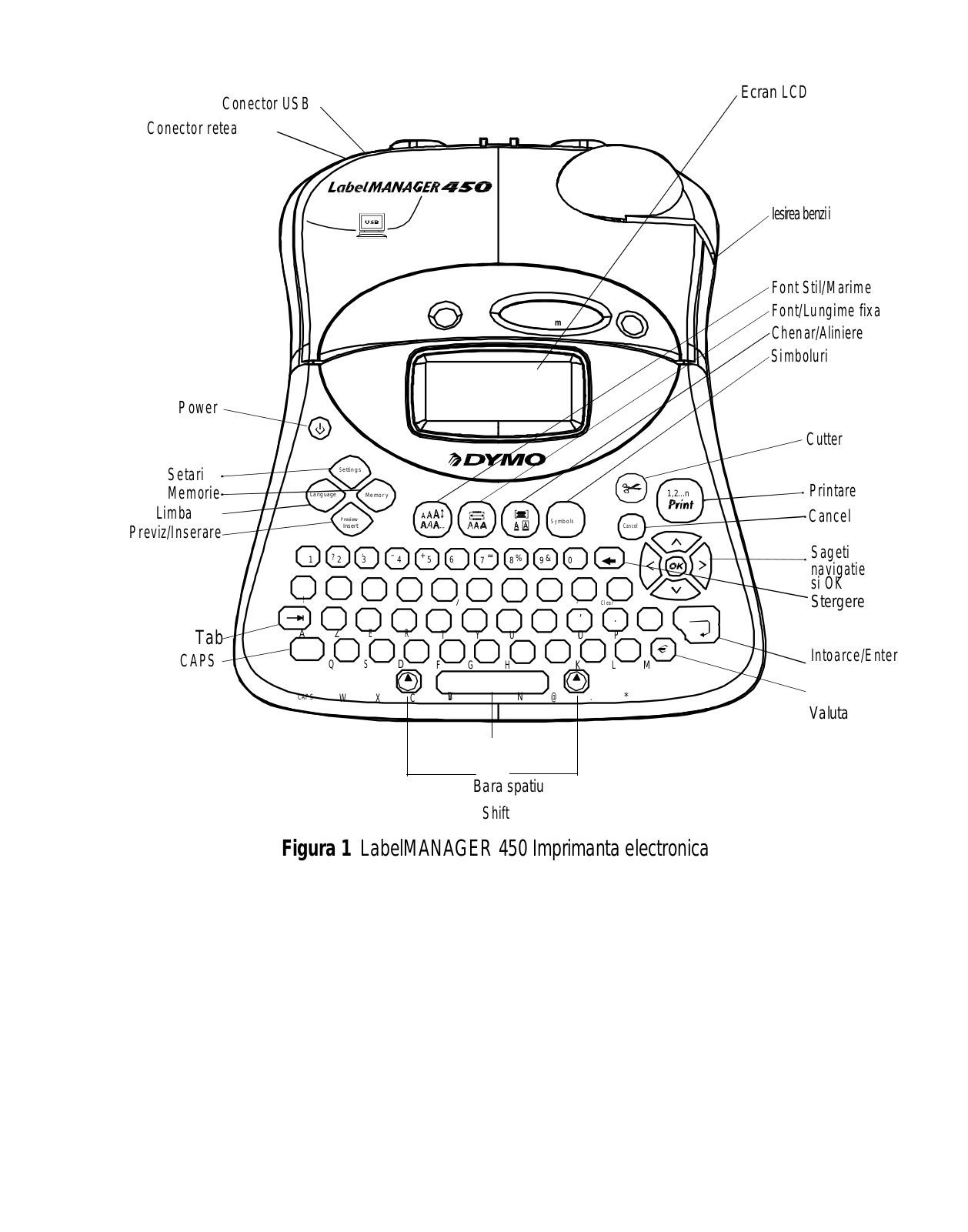 Dymo LABELMANAGER 450 User Manual