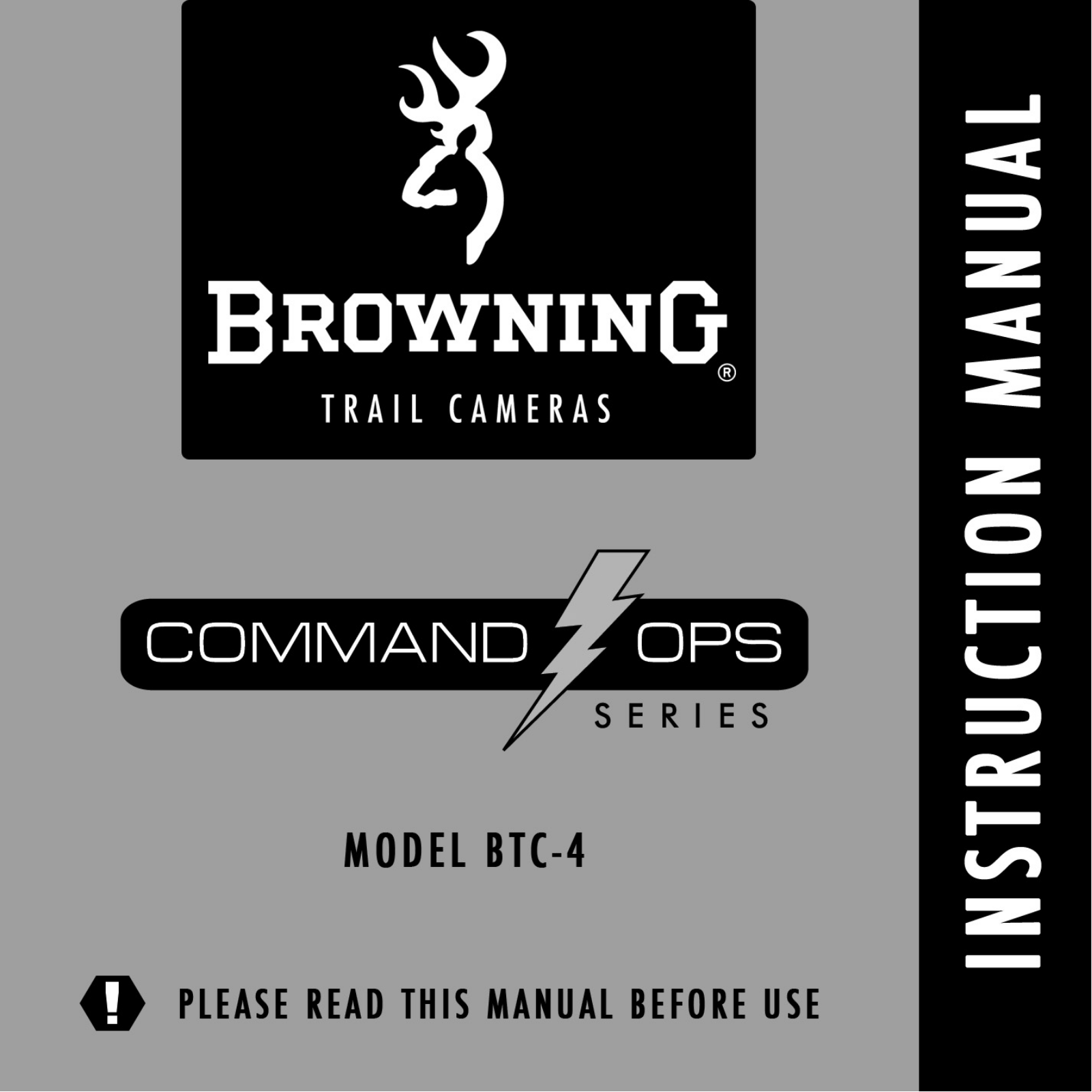 Browning BTC-4 Instruction Manual