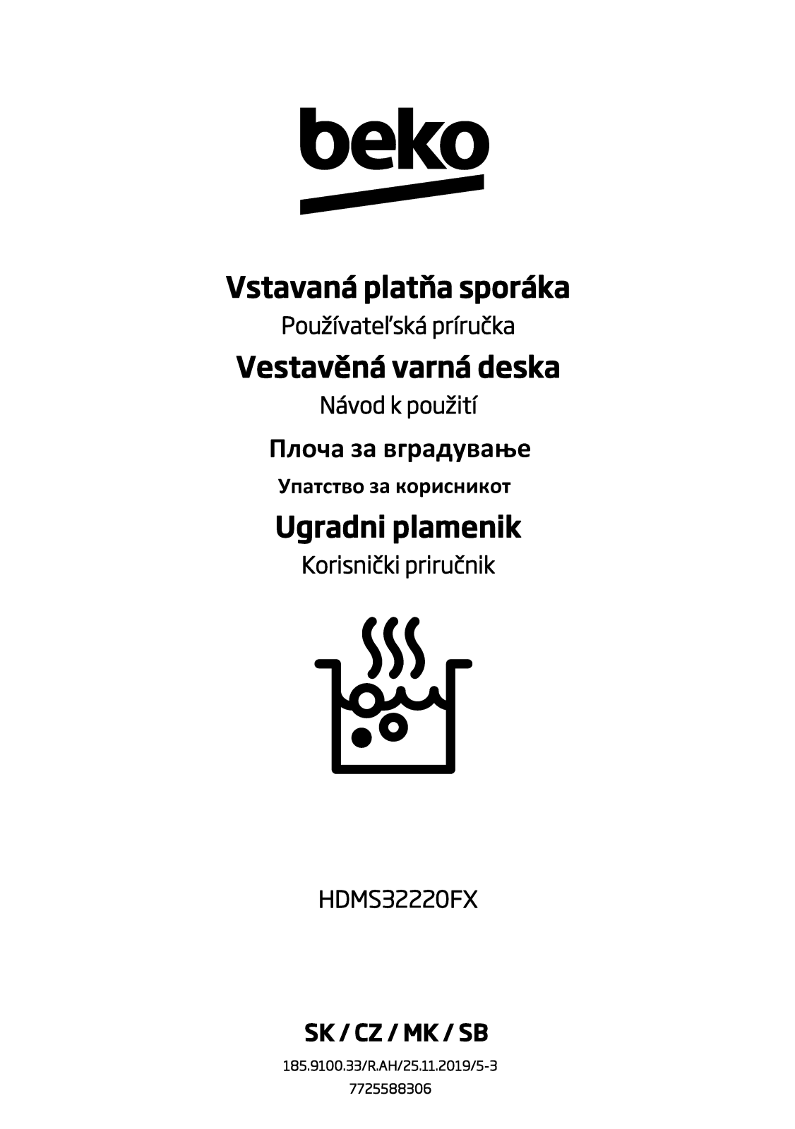 Beko HDMS32220FX User manual