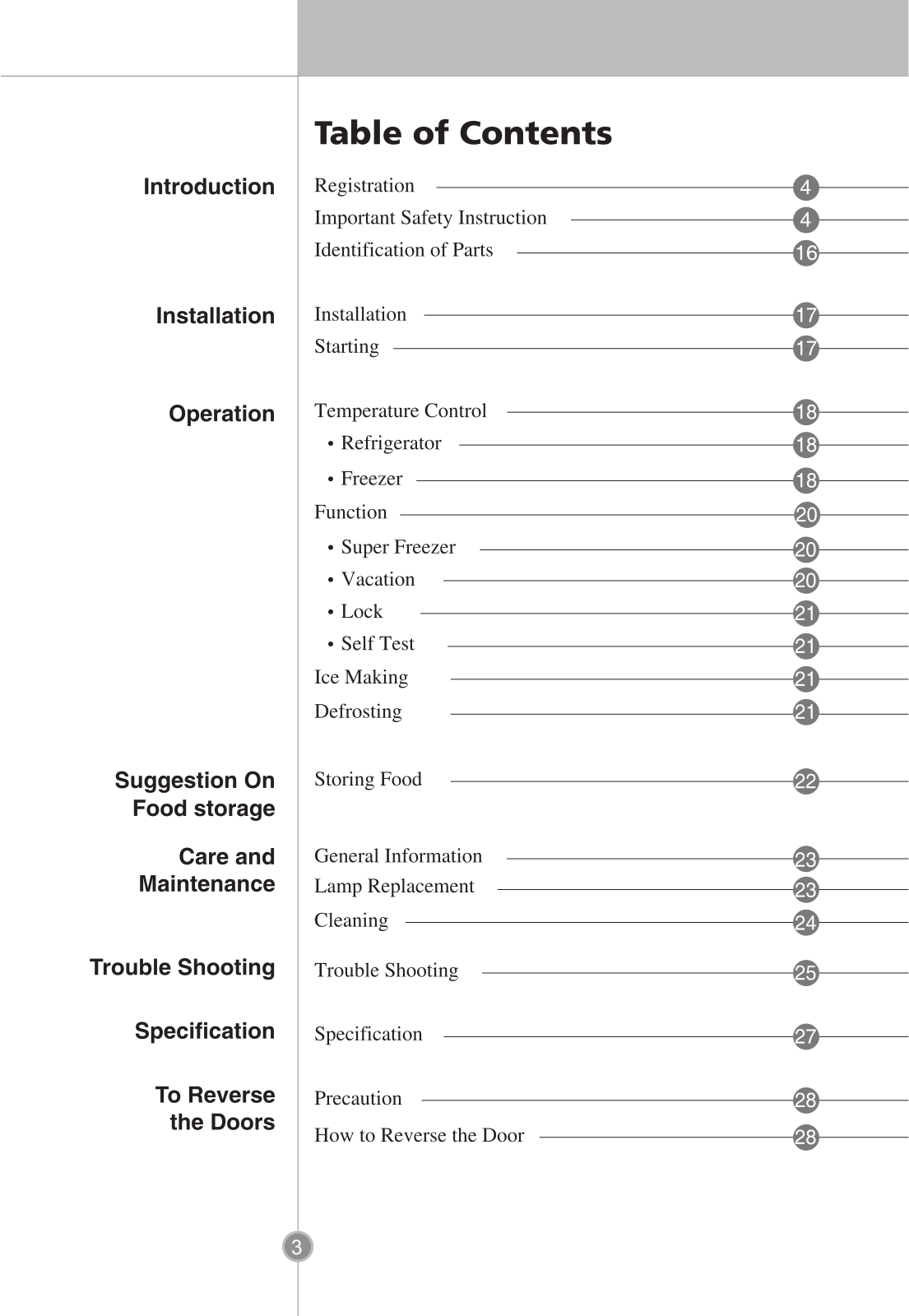 LG GR-B359-PTQA, GR-B399-PTQA, GR-B359-PVQA, GR-B359-PLQA User Manual