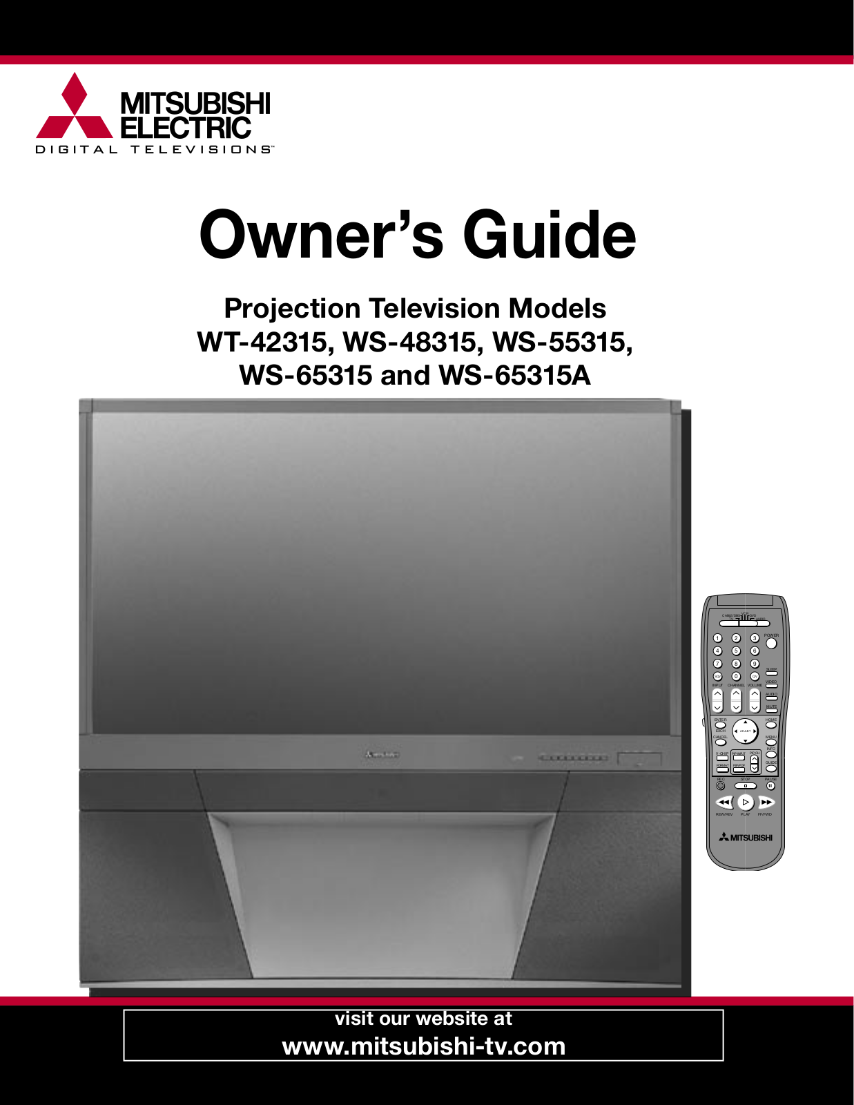 Mitsubishi WT65315A, WT65315 User Manual