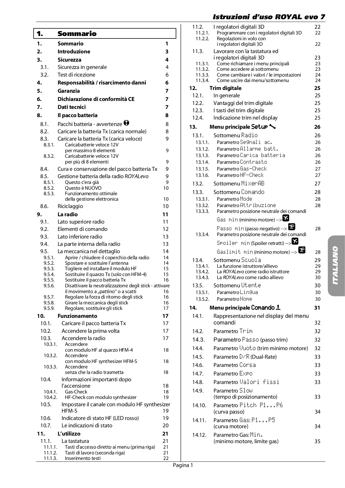 Multiplex ROYALevo7 User Manual