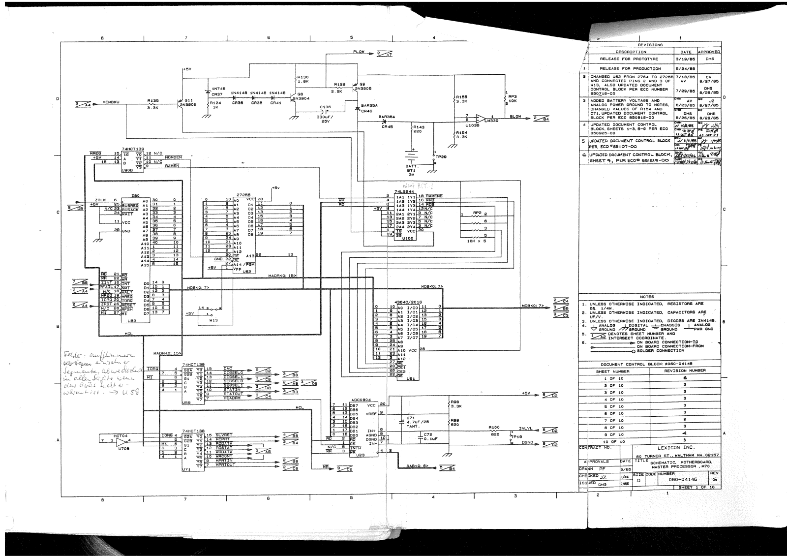 Lexicon PCM70 User Manual