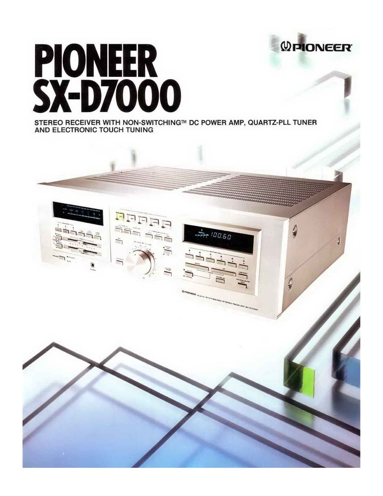 Pioneer SXD-7000 Brochure