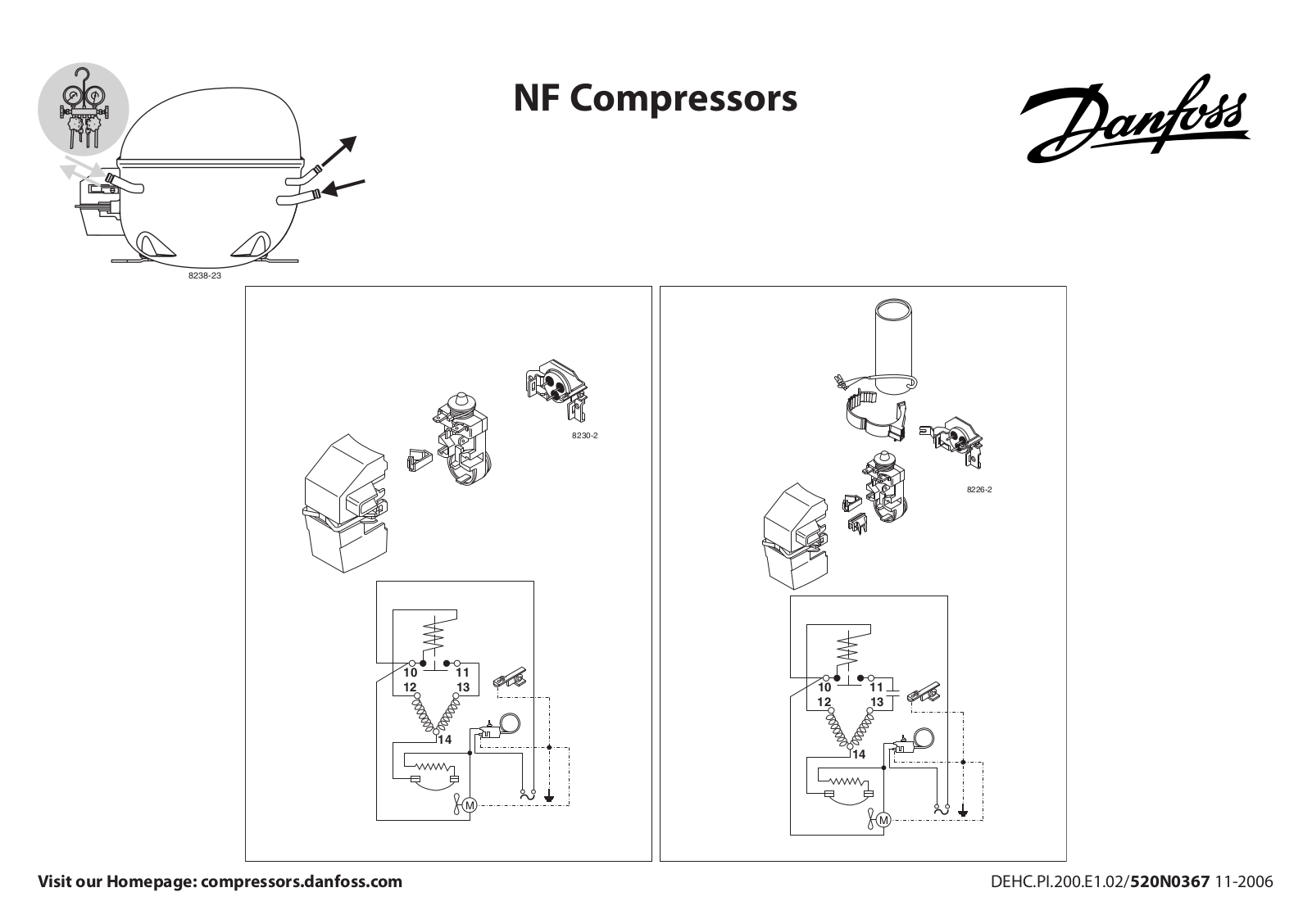 Danfoss NF Compressors Installation guide