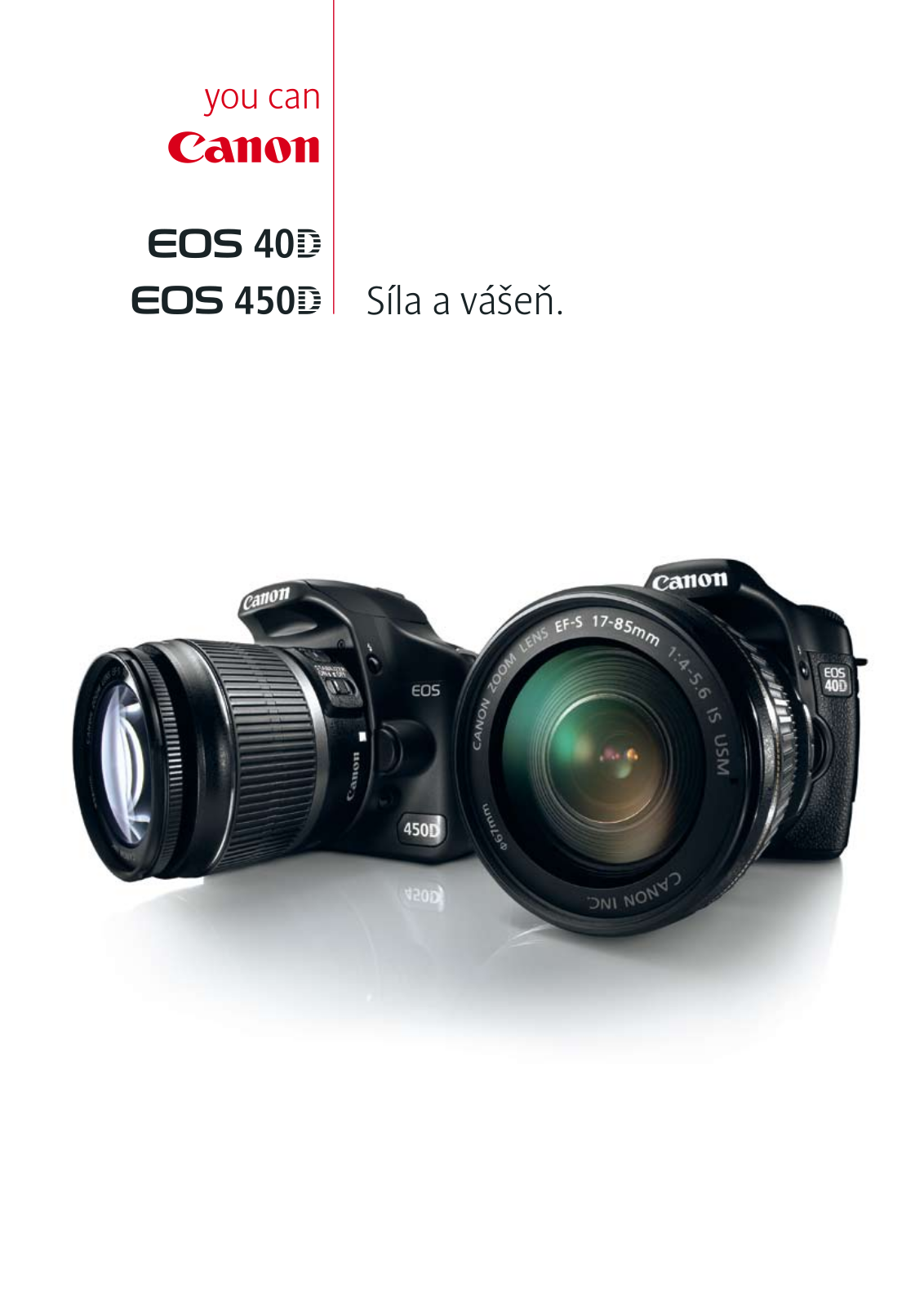 Canon EOS 40D, EOS 450D BROCHURE