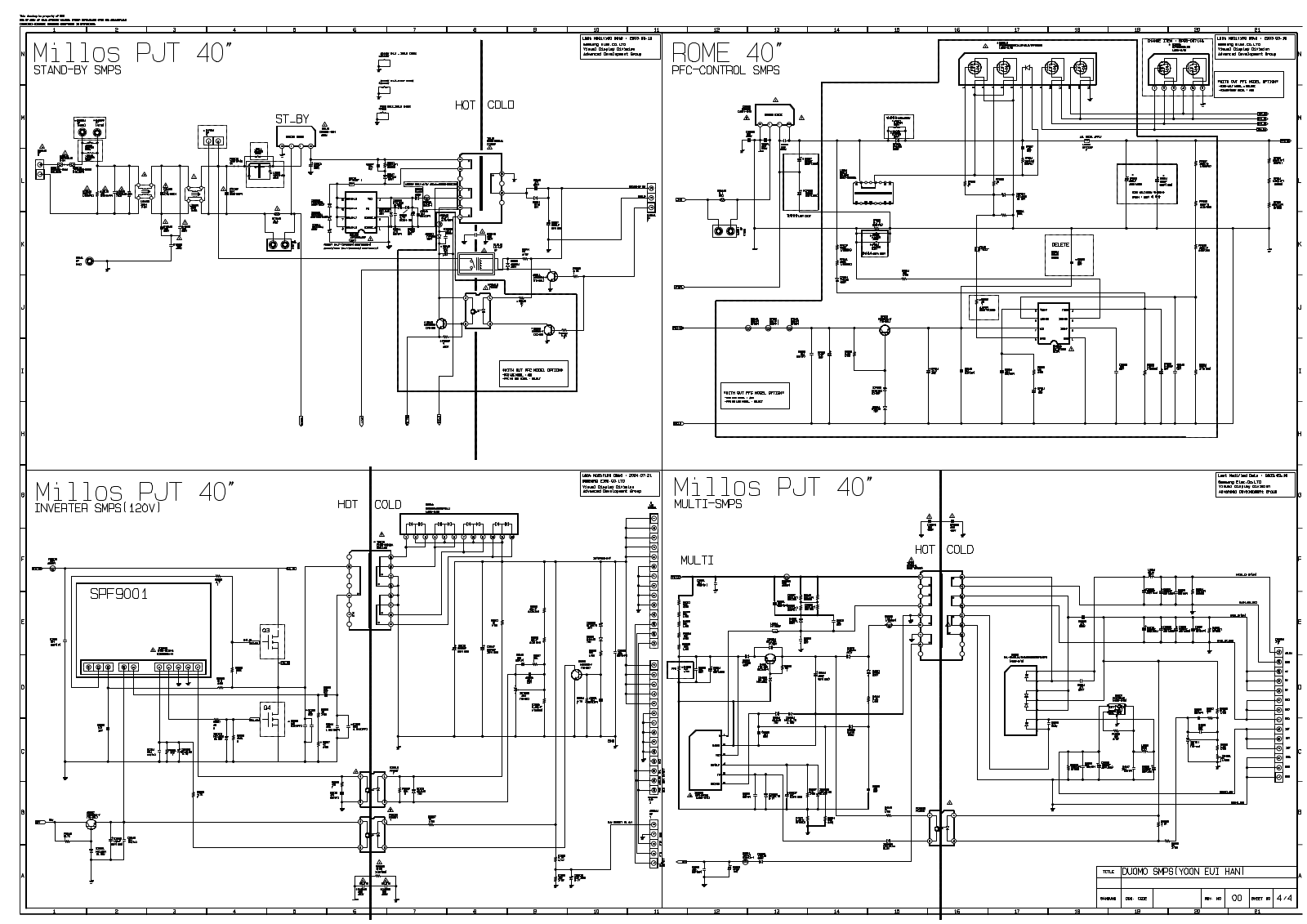SAMSUNG BN41-00521B schematic