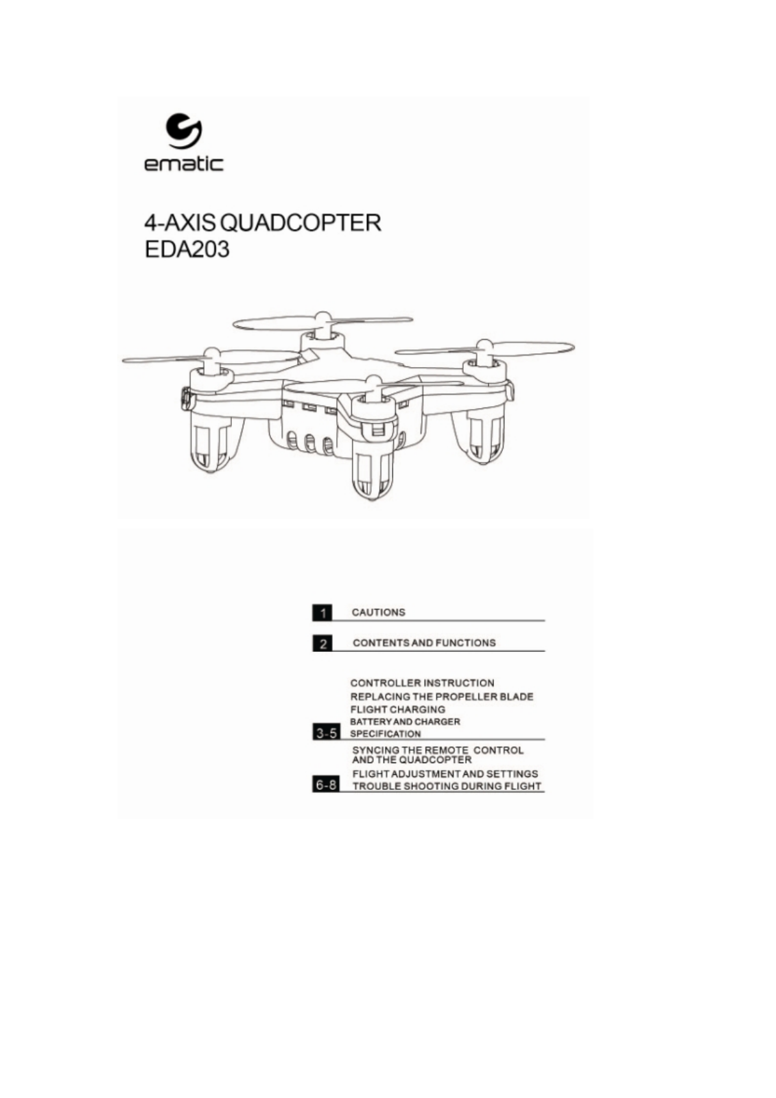 E matic EDA20S User Manual