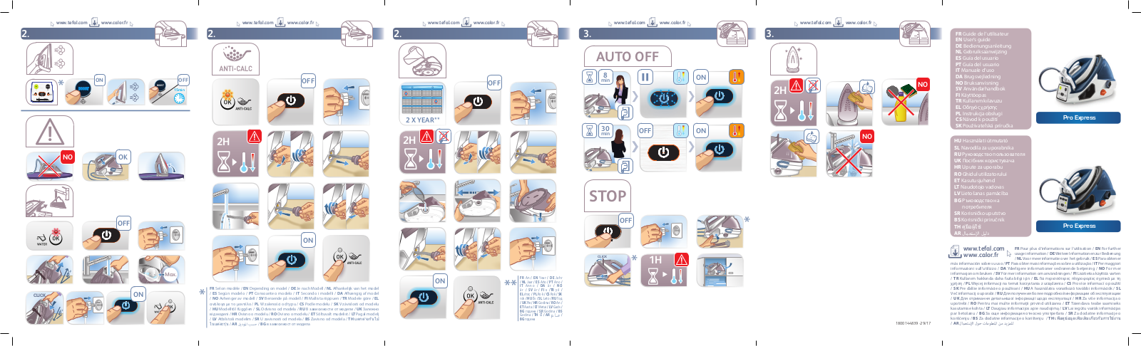 CALOR GV7832C0 User Manual