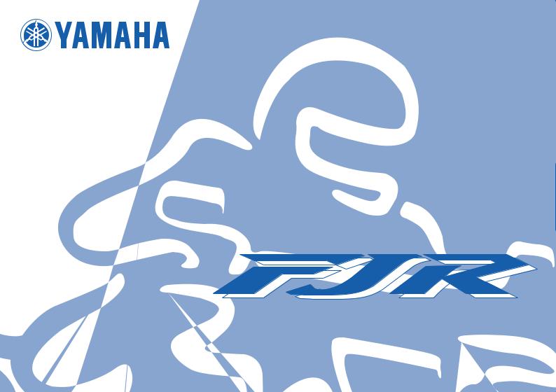 Yamaha FJR 1300, FJR 1300A User Manual