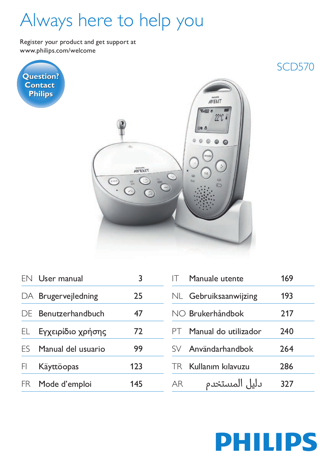 Philips SCD570 User Manual