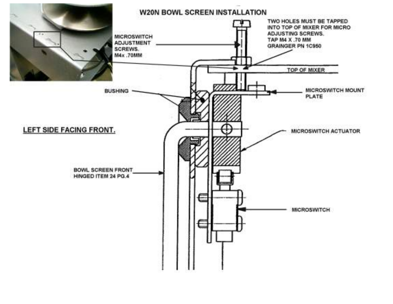 Varimixer W20N Installation  Manual