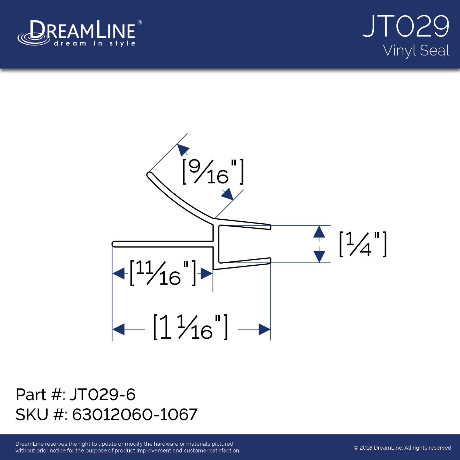DreamLine DLN5577 Dimensions - ManualMachine.com