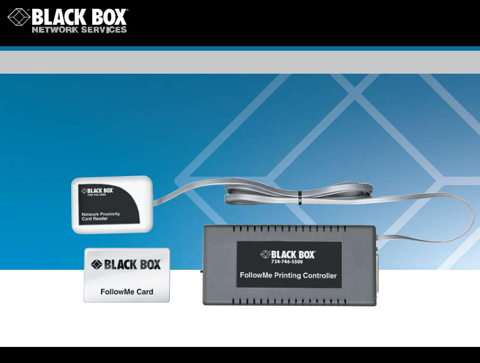 Black Box 724-746-5500 User Manual