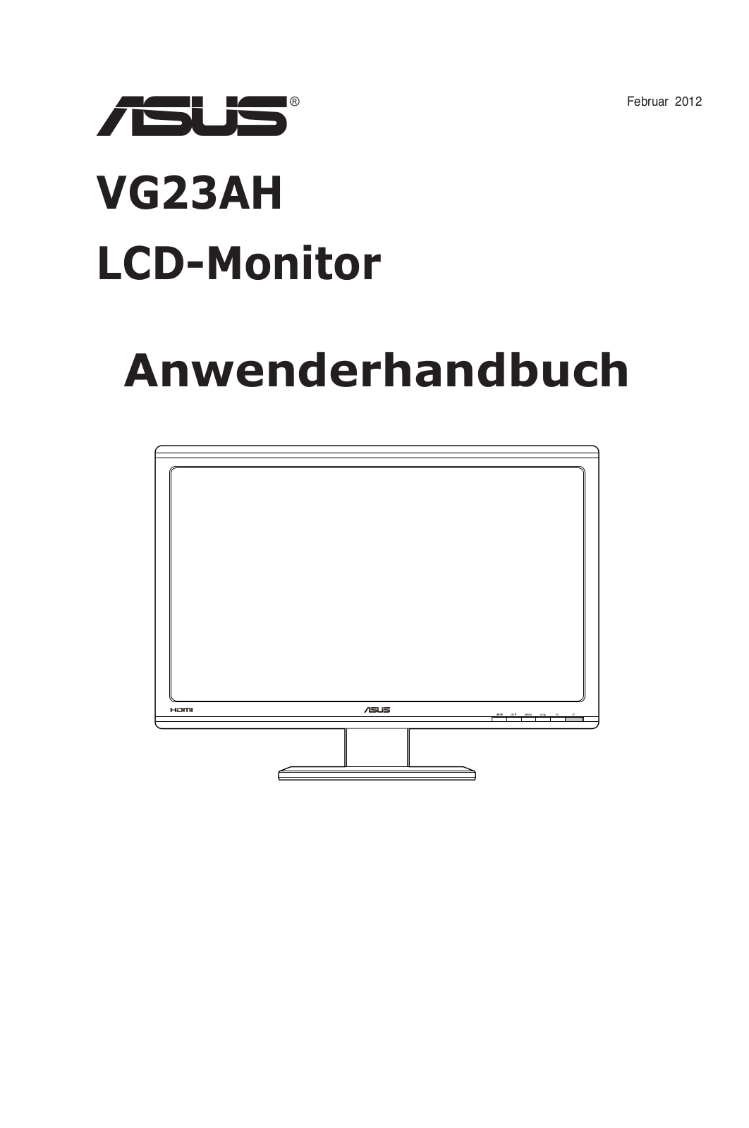 Asus VG23AH User Manual