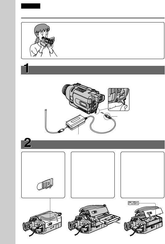 Sony DCR-TRV241E, DCR-TRV740E, DCR-TRV340E, DCR-TRV240E Operating Instructions