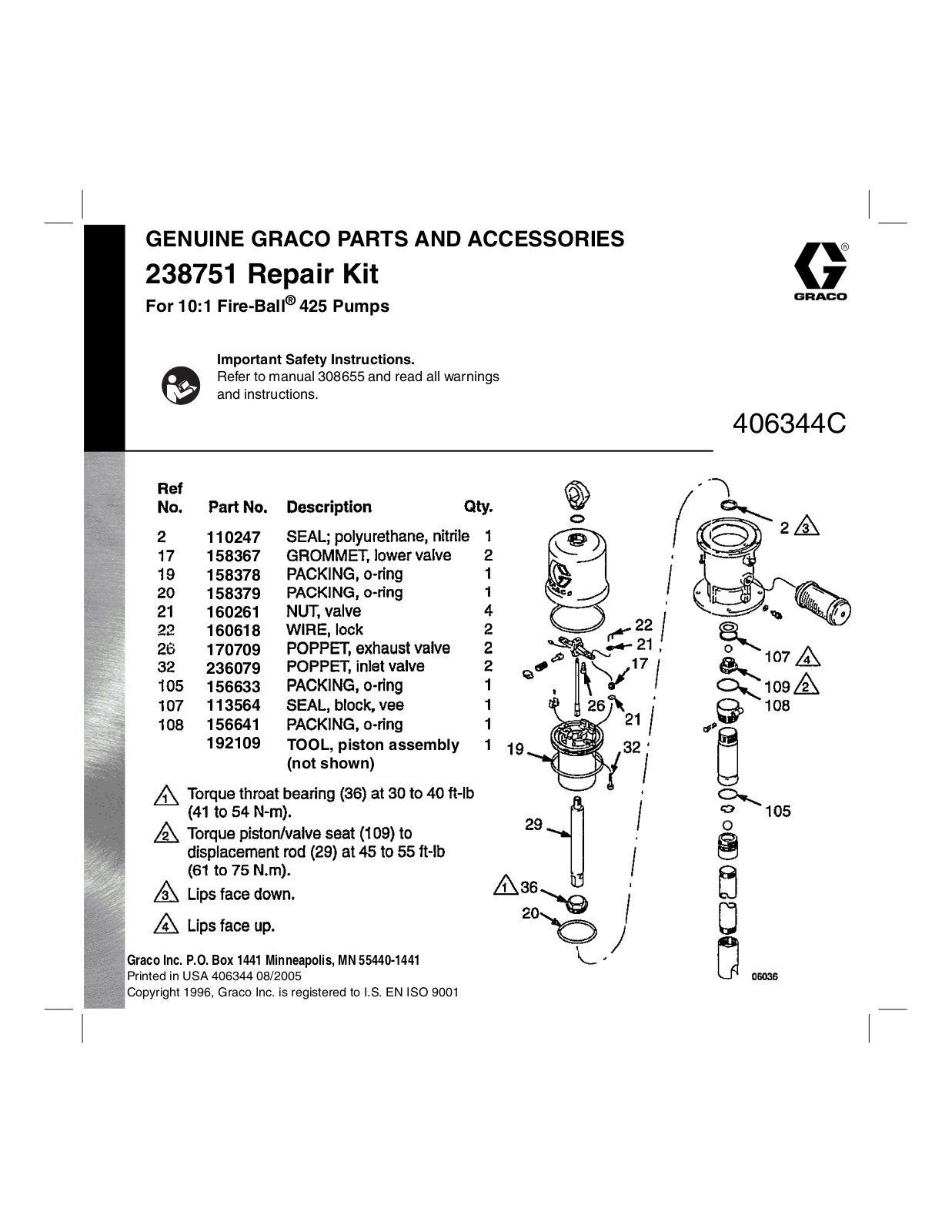 Graco 406344B User Manual