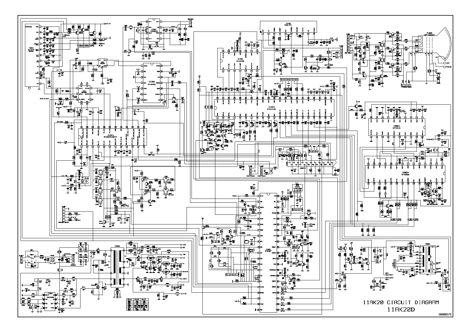 RAINFORD 11AK20D Schematic