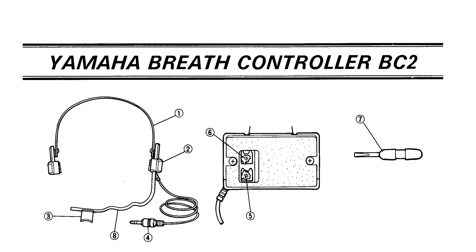 Yamaha BC2 User Manual