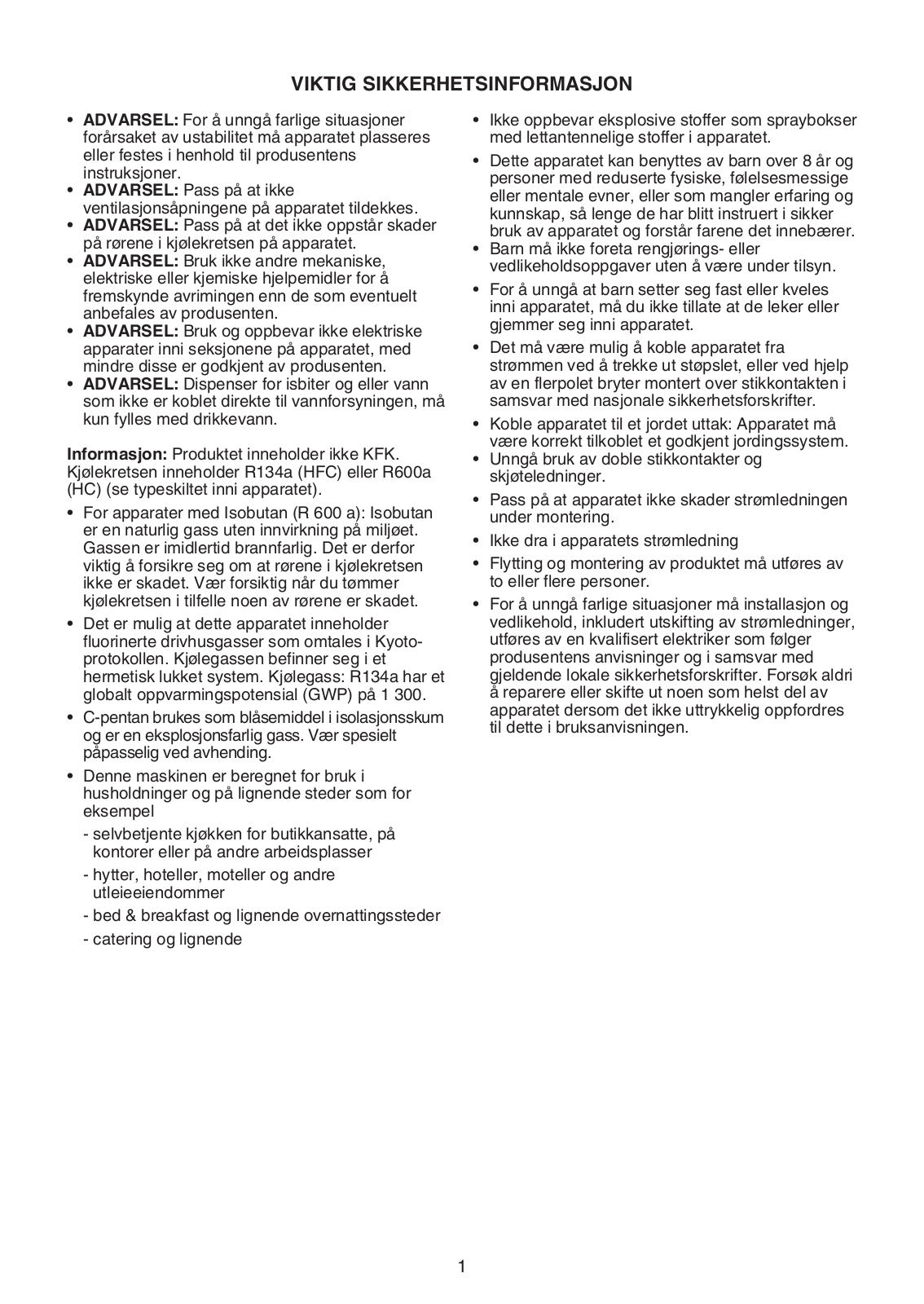 HOTPOINT/ARISTON T 16 A1 D/HA.2, T 16 A1 D S/I, T 16 A1 D/I, T 16 A2 D S/HA, T 16 A1 D S/HA User Manual