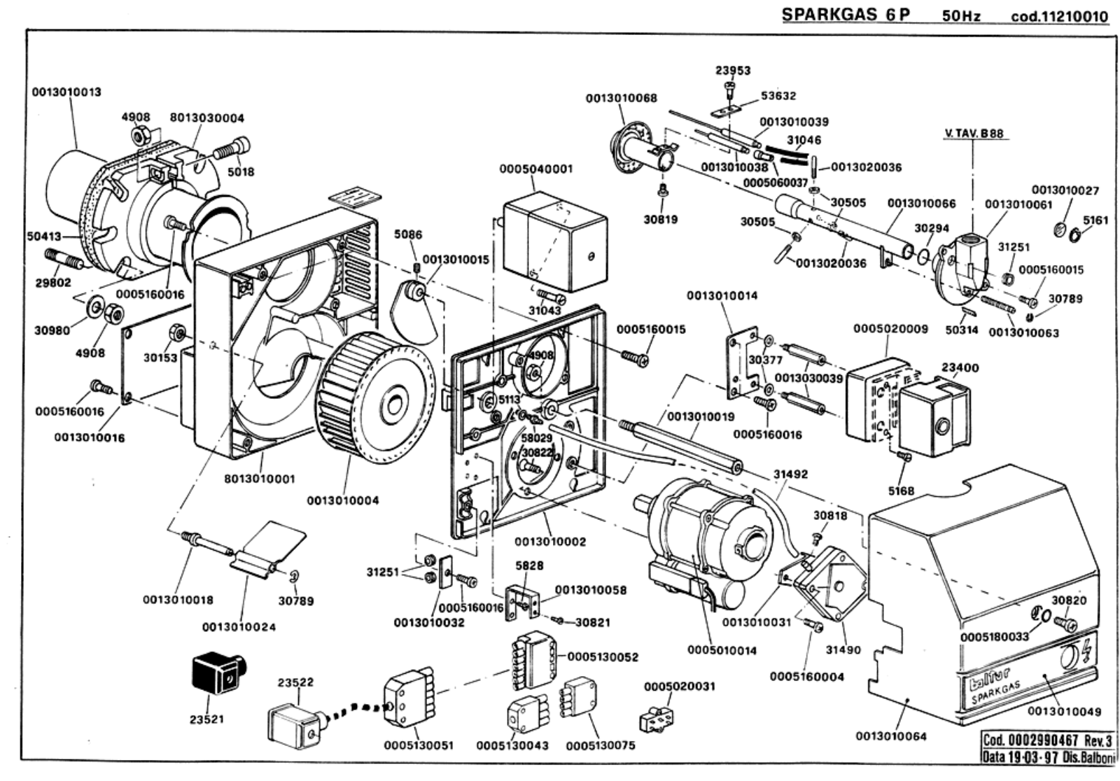 BALTUR SPARKGAS 6 P User Manual