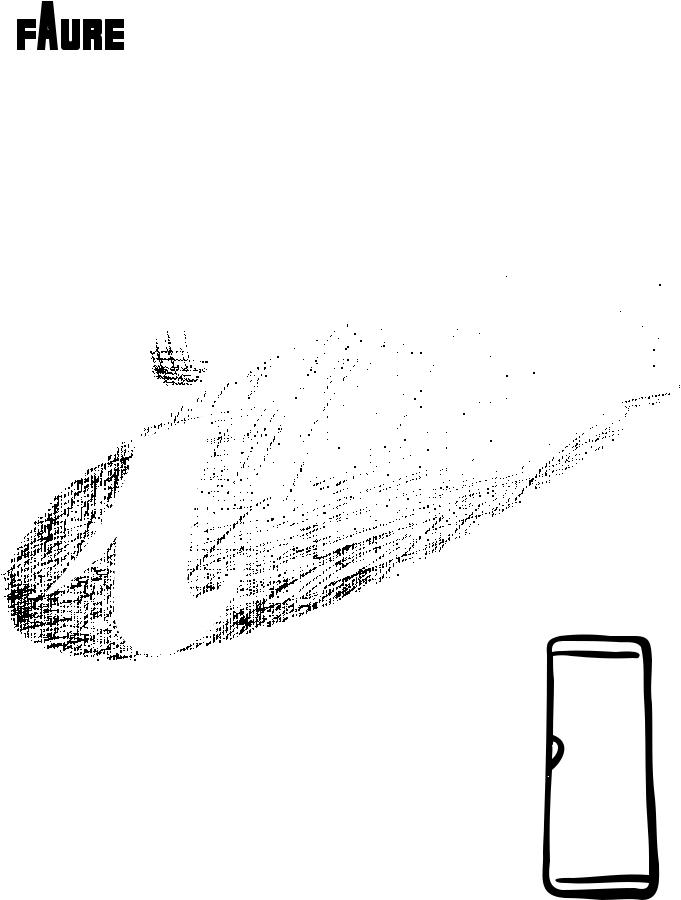 Faure FCV 123 User Manual