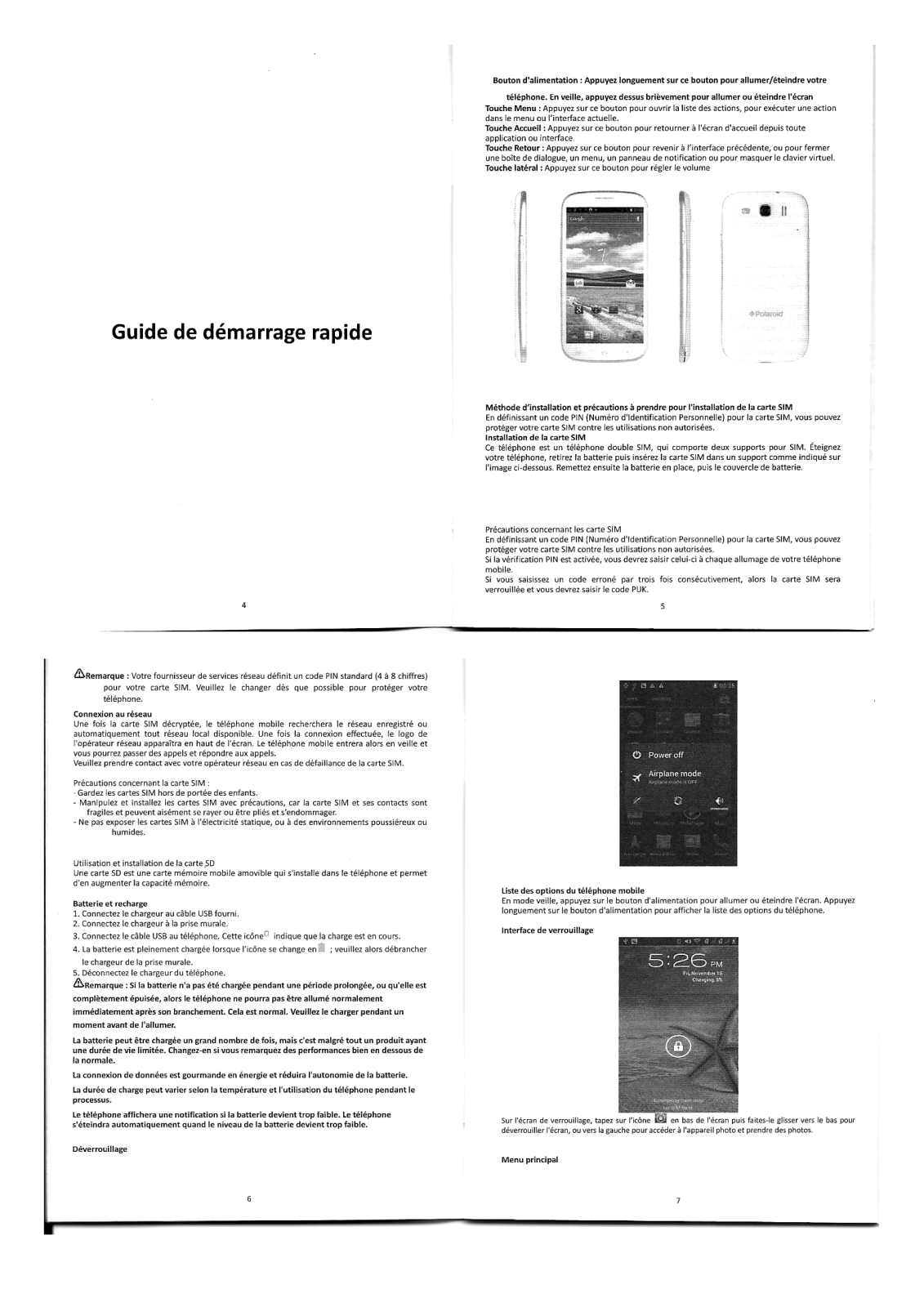 POLAROID Pro 4611 User Manual