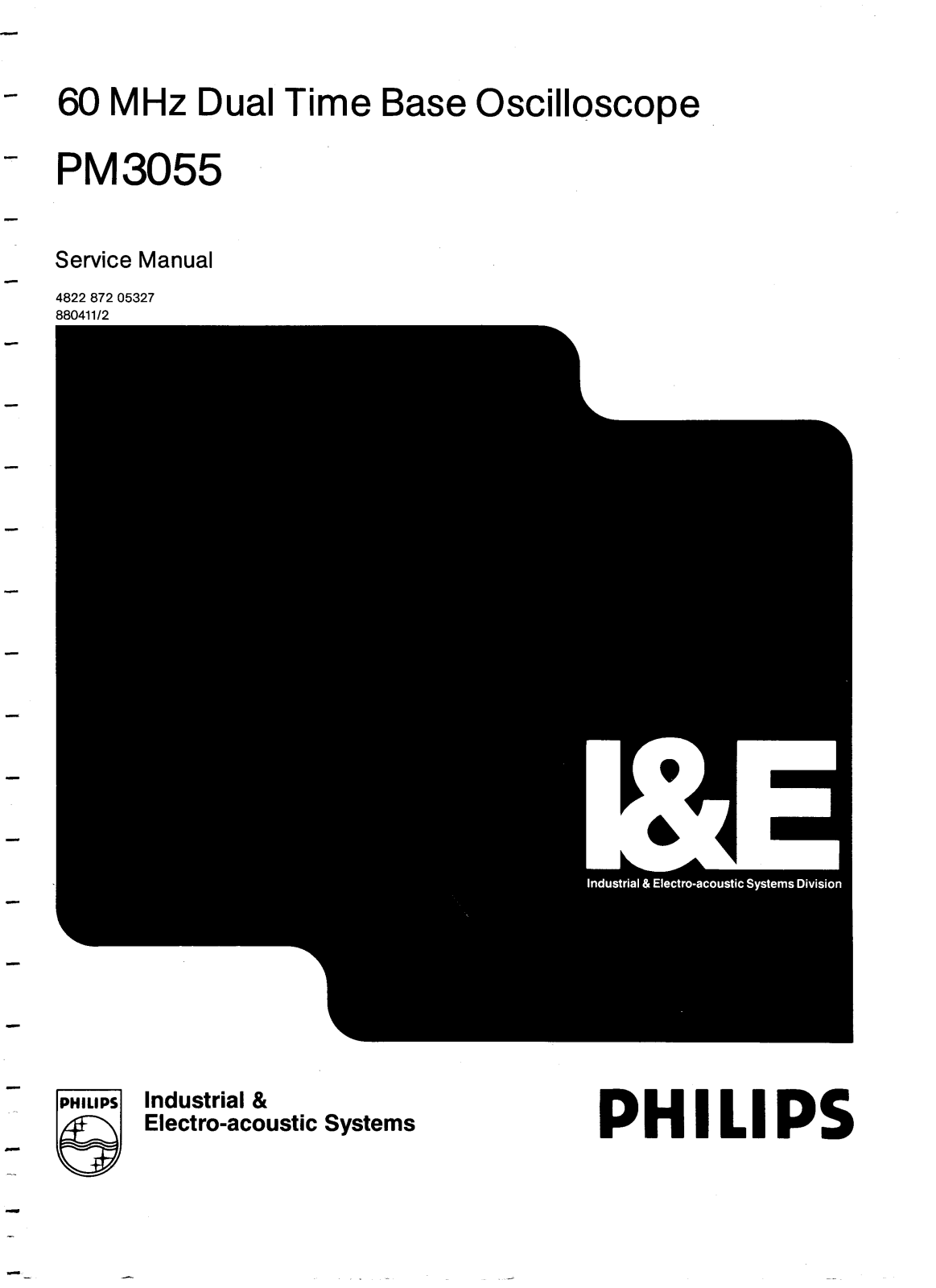 Philips PM3055 Service Manual